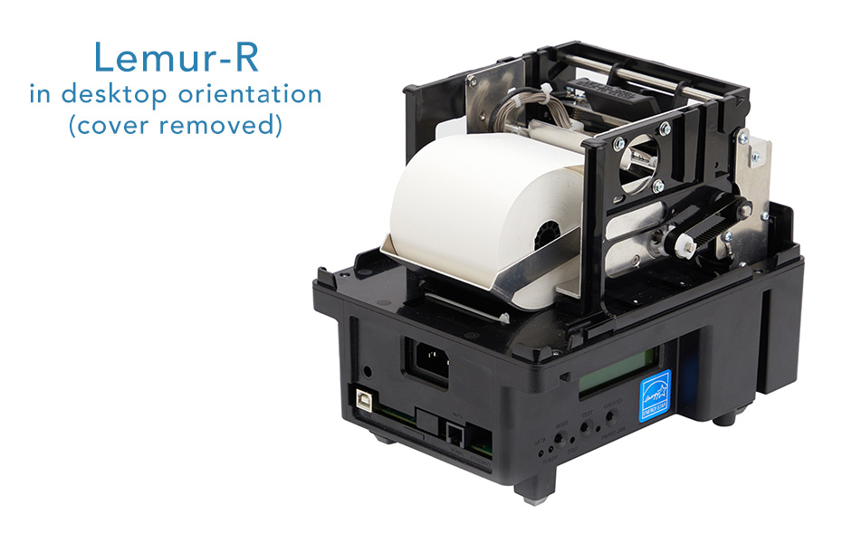 Lemur-R in desktop orientation