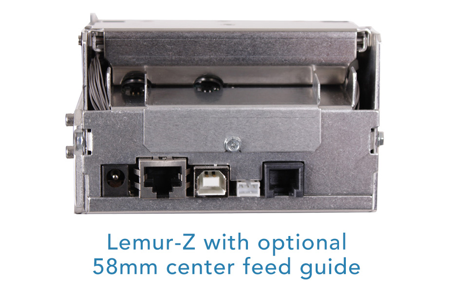 Lemur-Z center feed guide