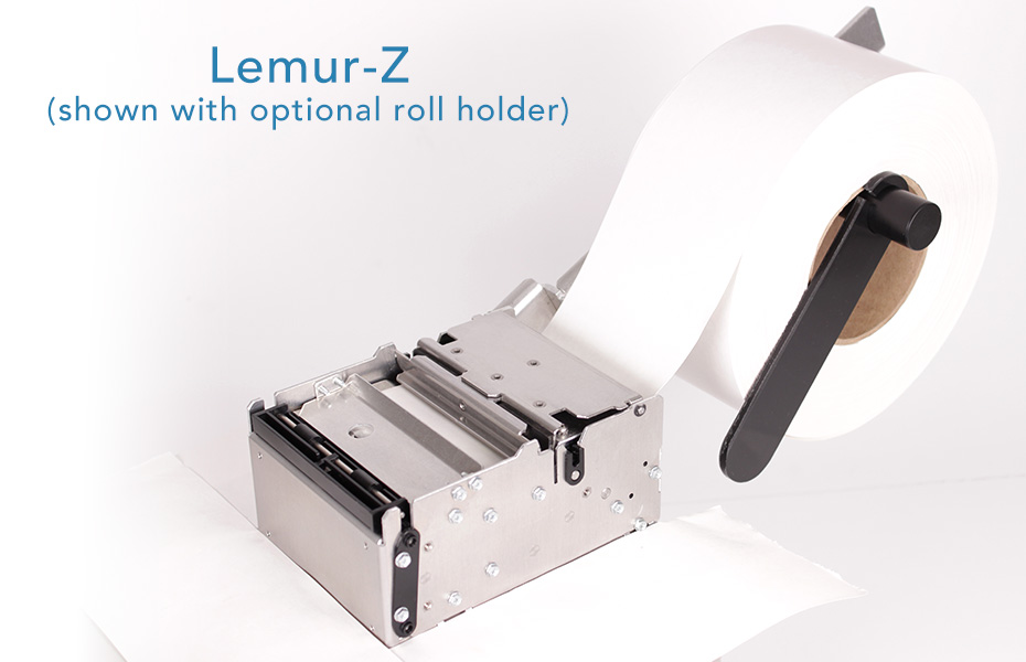 Lemur-Z with optional roll holder